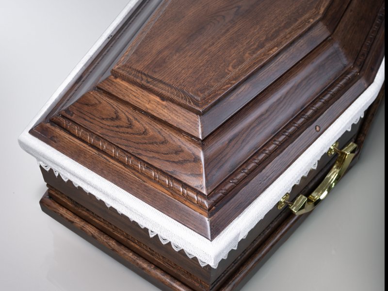 Sicriu Sicriu stejar model FIBRA EVIDENTIATA -MAT din stejar - TopyWood Aiud