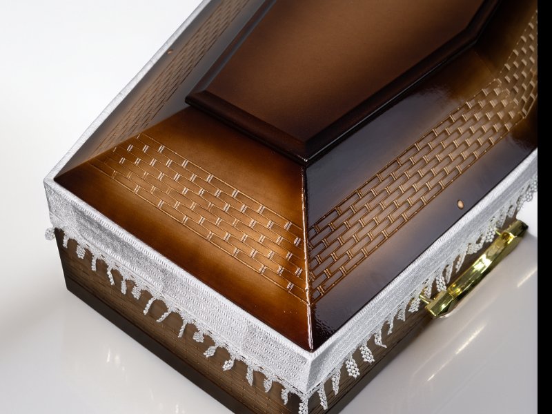 Sicriu Sicriu hexagonal -GAMA ECONOMICA model Caramida din plop - TopyWood Aiud